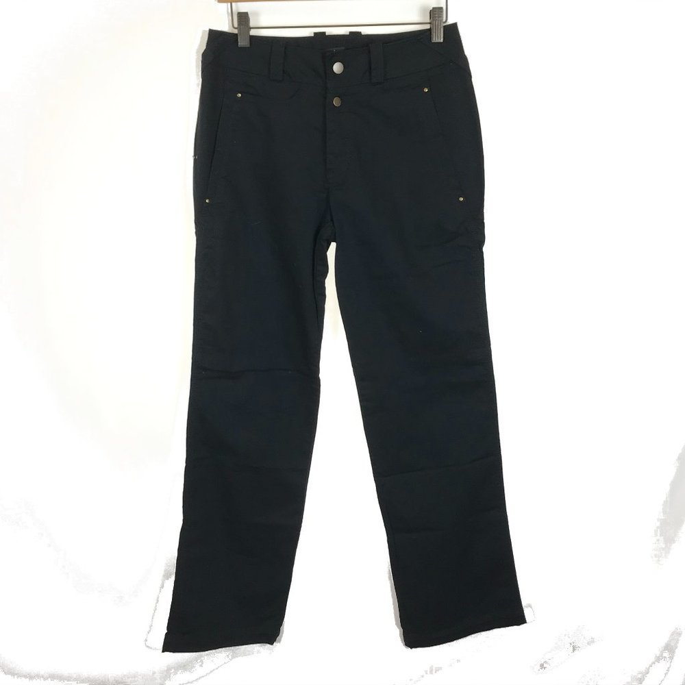 NWT Mens Size 28 28x31 1/2 NAU Black Stretch Organic Cotton Twill Chino Pants